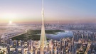 Illustration des Dubai Creek Tower | Bild: EMAAR - Guiding Architects