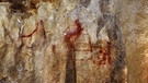 64 000 Jahre alte Malereien von Neandertalern. Prähistorische Zeichnungen an den Felswänden von Höhlen und Grotten zählen zu den ältesten Kunstwerken der Menschheit. Für Archäologie, Geschichte und Kunst sind Höhlenmalereien daher enorm wichtige Funde. | Bild: dpa-Bildfunk/P. Saura