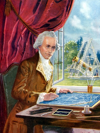 William Herschel, ehemals Friedrich Wilhelm Herschel, entdeckte mit seinem selbstgebauten Teleskop den Uranus. | Bild: picture alliance/Photo12