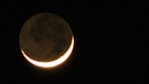 Die Mondsichel mit aschfahlem Mondlicht | Bild: Karl Bauer