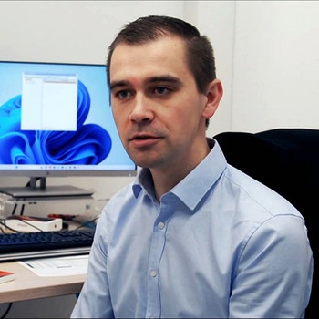 Moritz, Fachexperte für die Produktion von Enzymen bei Roche Diagnostics in Penzberg | Bild: BR
