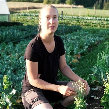 Marie Woeste, Landwirtin mit ökologischen Bauernhof bei Lüdenscheid, Bachelor of Science Ökologische Landwirtschaft Universität Kassel | Bild: BR