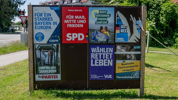 Europawahl 2024 -  | Bild: picture alliance / Eibner-Pressefoto | Eibner-Pressefoto/Franz Feiner
