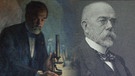 Louis Pasteur (links) und Robert Koch (rechts) | Bild: BR