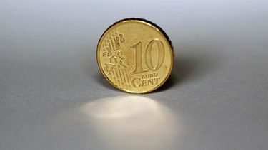10-Cent-Münze aus Messing | Bild: colourbox.com
