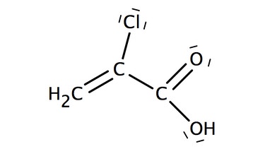 Formel 2-Chlorprop-2-ensäure | Bild: Christopher Müller