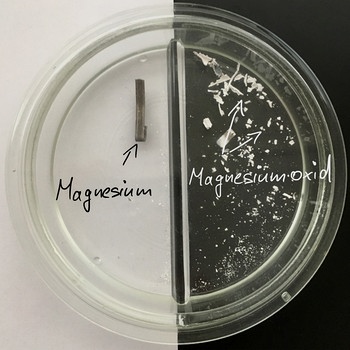 Reaktion von Magnesium mit Sauerstoff | Bild: Christopher Müller