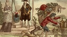 Ungleiche Rechte: Klerus und Adel neben arbeitendem Bauern vor 1789 | Bild: picture-alliance/dpa