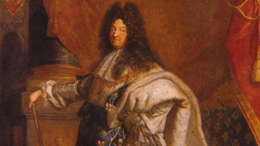 Der Sonnenkönig: Ludwig XIV. im Krönungsornat, Gemälde von Hyacinthe Rigaud, 1702 | Bild: BR