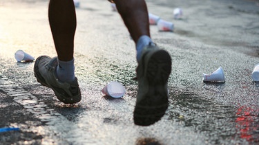 ein einsamer Marathonläufer | Bild: colourbox.com