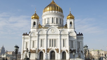 Christ-Erlöser-Kathedrale in Moskau | Bild: picture-alliance/dpa