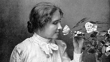Undatiertes Porträt der amerikanischen Schriftstellerin Helen Keller (1880-1968). | Bild: picture-alliance / dpa | Bifab