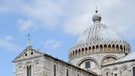 Blick auf die Fassade vom Dom in Pisa | Bild: picture-alliance/dpa