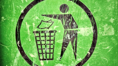 Ein Mülleimer-Symbol | Bild: colourbox.com