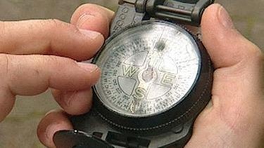Ein Kompass hilft bei der Orientierung | Bild: BR
