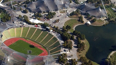 Luftaufnahme des Olympiastadions | Bild: picture-alliance/dpa