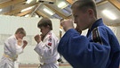 Jungen beim Kung-Fu-Training | Bild: RBB