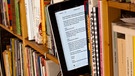 ebook im Bücherregal | Bild: picture-alliance/dpa