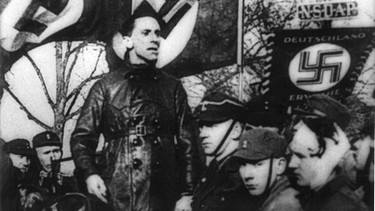 Joseph Goebbels, Propagandaredner der NSDAP | Bild: picture-alliance/dpa