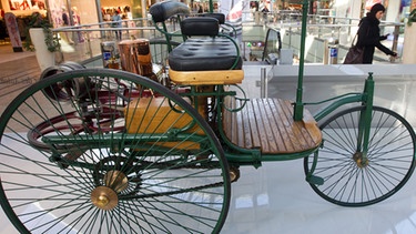 dreirädrige Motor-Kutsche von Carl Benz | Bild: picture-alliance/dpa