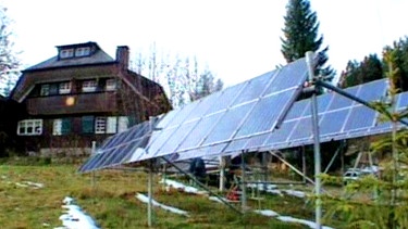 Fotovoltaik-Kleinkraftwerk mit etwa 5 kW | Bild: BR