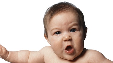Baby mit offenem Mund | Bild: Getty Images