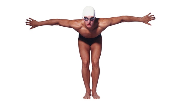 Schwimmer kurz vor dem Start | Bild: Getty Images