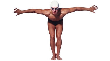 Schwimmer kurz vor dem Start | Bild: Getty Images