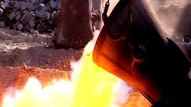 Arbeitswelt im Stahlwerk | Bild: BR