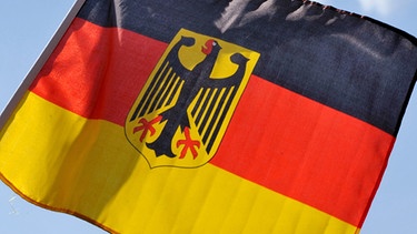 Deutsche Flagge | Bild: picture-alliance/dpa