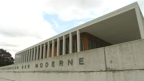 Literaturmuseum der Moderne in Marbach | Bild: Bayerischer Rundfunk
