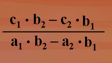 Grundkurs Mathematik: Die "Lösungsformel" | Bild: BR