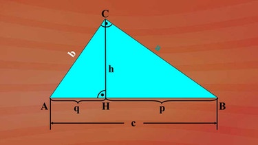 Das rechtwinklige Dreieck | Bild: BR