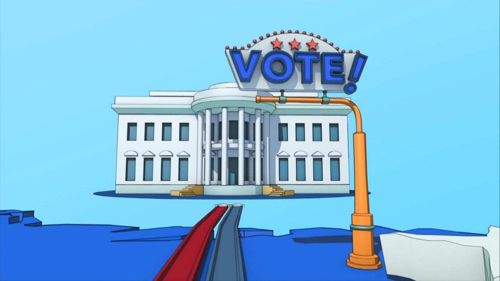 Das Wahlsystem in den USA | Bild: planet schule / WDR