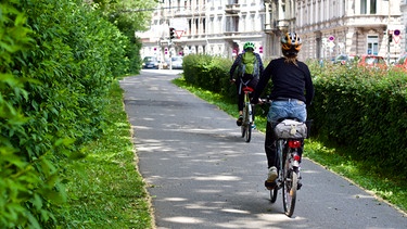 Fahrrad fahren ist nachhaltig und gesund. | Bild: colourbox.com
