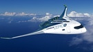 Konzept für ein Flugzeug mit Wasserstoffantrieb für bis zu 200 Passagiere. Ist Wasserstoff unser Treibstoff der Zukunft? Der ZEROe soll ein Flugzeug mit Wasserstoff-Brennzellen werden. | Bild: picture alliance/dpa/Airbus
