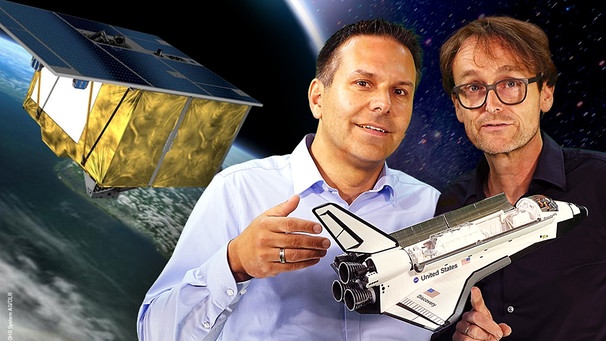 WeltraumWagner: der Raumfahrt-Podcast; Dirk Wagner und Oliver Günther  | Bild: HR