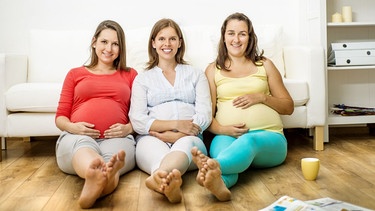 Das sollten schwangere Frauen über die Corona-Impfung wissen. | Bild: colourbox.com