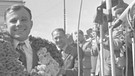 Juri Gagarin, der erste Mensch im Weltraum | Bild: picture-alliance/dpa