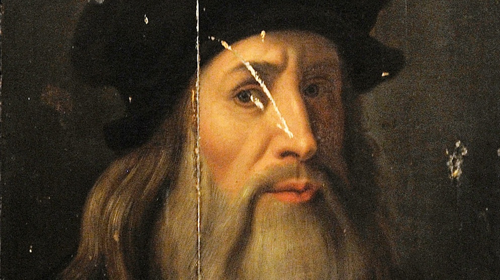 Ölgemälde von Leonardo da Vinci | Bild: picture-alliance/dpa