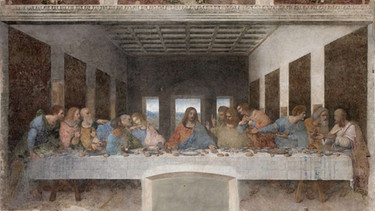 Das letzte Abendmahl, Gemälde von Leonardo da Vinci | Bild: picture-alliance/Leemage