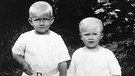 Wernher von Braun (rechts) und sein Bruder Sigismund als Kinder | Bild: dapd