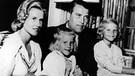 Wernher von Braun mit seiner Frau und seinen zwei Töchtern in Huntsville, Alabama, in den 1950er Jahren. | Bild: picture-alliance/dpa