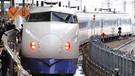 Shinkansen im Bahnhof | Bild: picture-alliance/dpa