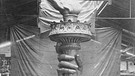 Freiheitsstatue von New York, Weltausstellung Philadelphia. Am 28. Oktober 1886 wurde die Freiheitsstatue von New York auf Liberty Island eingeweiht. Was ihr noch nicht über Lady Liberty wusstet. | Bild: picture-alliance/akg-images