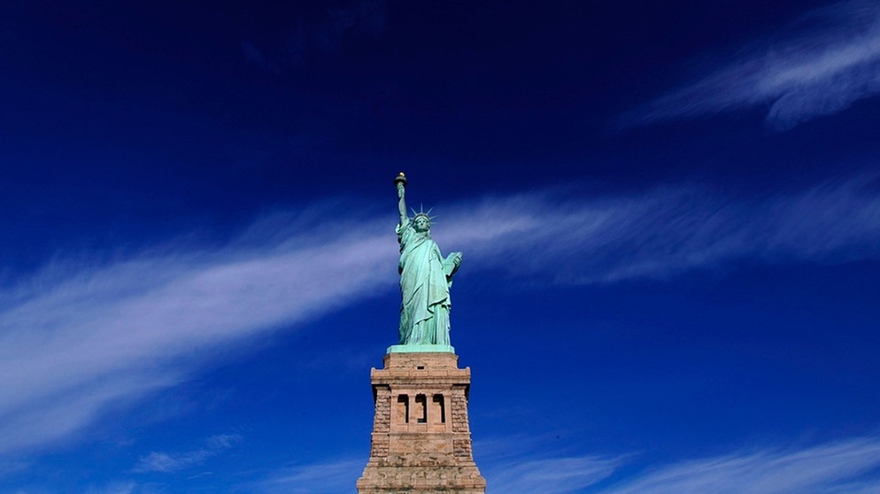 Freiheitsstatue in New York, Liberty Island | Bild: dpa-Bildfunk