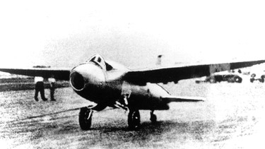 Düsenflugzeug He 178 von Ernst Heinkel | Bild: picture-alliance/dpa
