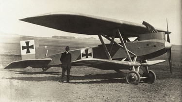Die Junkers J.1 (J4) wurde im Ersten Weltkrieg als Jagdflieger eingesetzt  | Bild: picture alliance / Mary Evans Picture Library