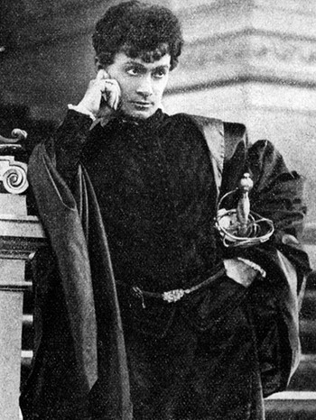 Der österreichische Schauspieler Josef Kainz (1858 - 1910) | Bild: picture-alliance/dpa