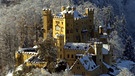 Schloss Hohenschwangau im Winter | Bild: picture-alliance/dpa